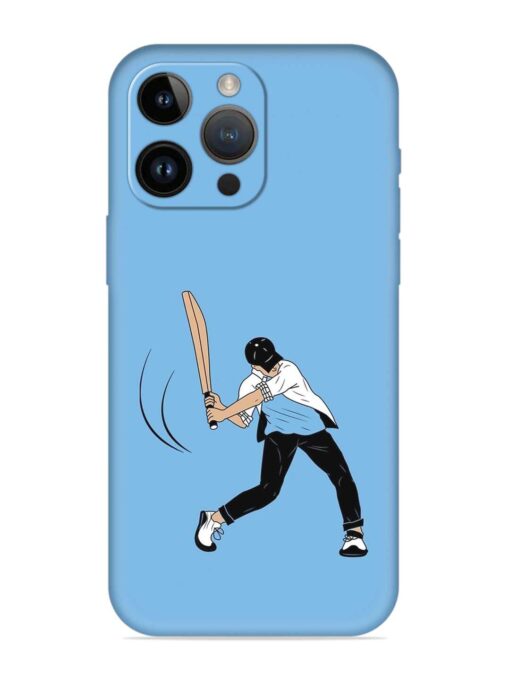 Cricket Gully Boy Embossed Soft Silicone Case for Apple Iphone 14 Pro Zapvi