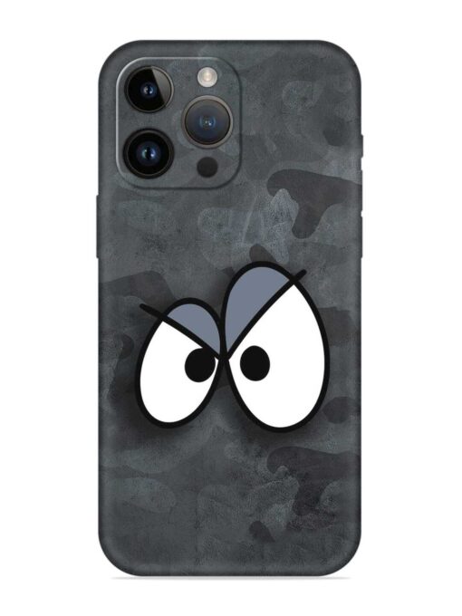 Big Eyes Night Mode Embossed Soft Silicone Case for Apple Iphone 14 Pro Max Zapvi