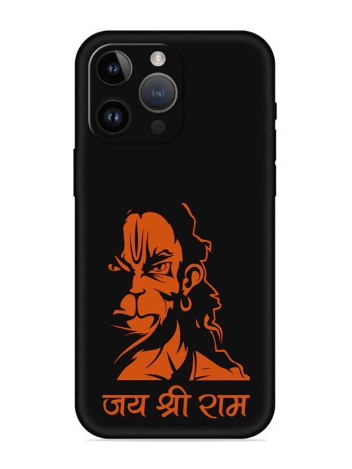 Angry Hanuman Embossed Soft Silicone Case for Apple Iphone 14 Pro Max Zapvi