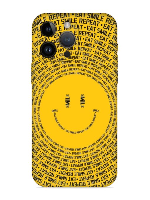 Smiley Embossed Soft Silicone Case for Apple Iphone 14 Pro Max Zapvi