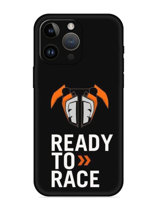 Ready To Race Embossed Soft Silicone Case for Apple Iphone 14 Pro Max Zapvi