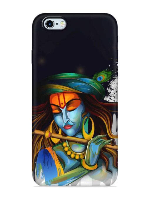 Krishna Art Embossed Soft Silicone Case for Apple Iphone 6 Zapvi