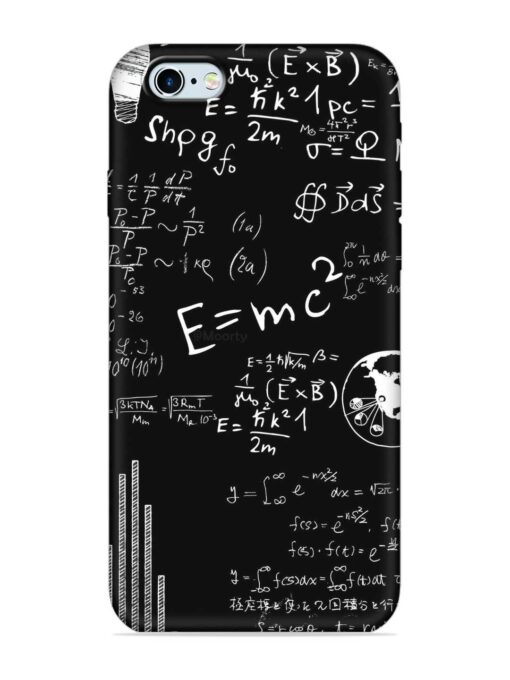 E=Mc2 Mass?Energy Equivalence Embossed Soft Silicone Case for Apple Iphone 6