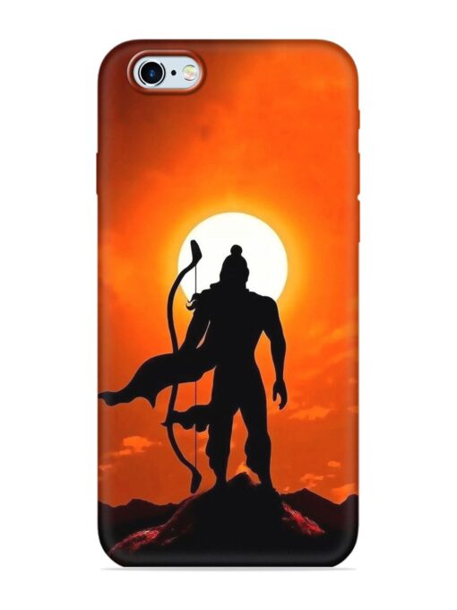 Shree Ram Embossed Soft Silicone Case for Apple Iphone 6 Zapvi