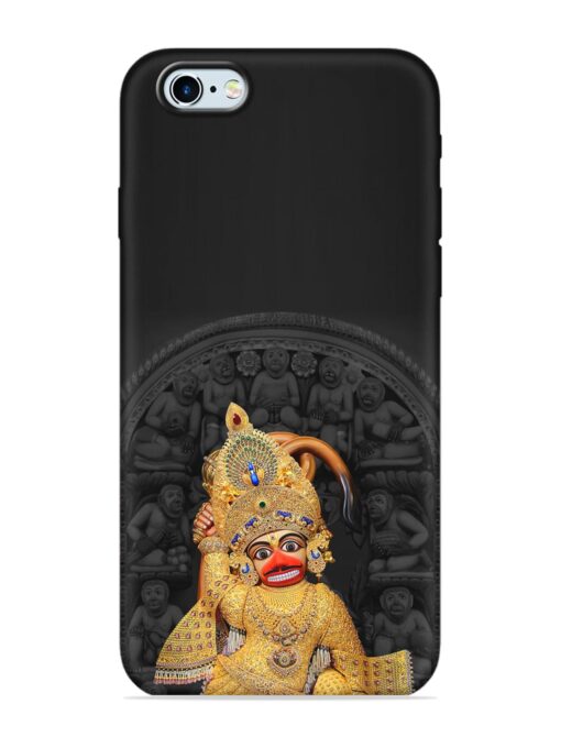 Indian Gold Hanuman Embossed Soft Silicone Case for Apple Iphone 6 Zapvi