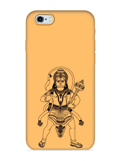 Indian God Hanuman Embossed Soft Silicone Case for Apple Iphone 6 Zapvi