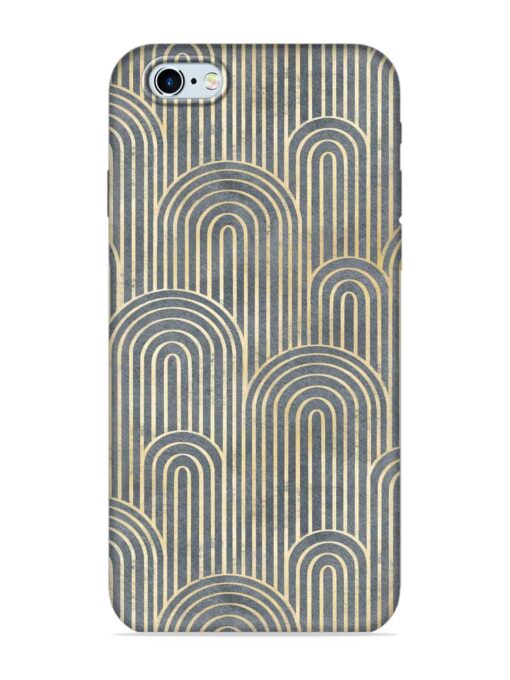 Art Deco Style Embossed Soft Silicone Case for Apple Iphone 6 Zapvi