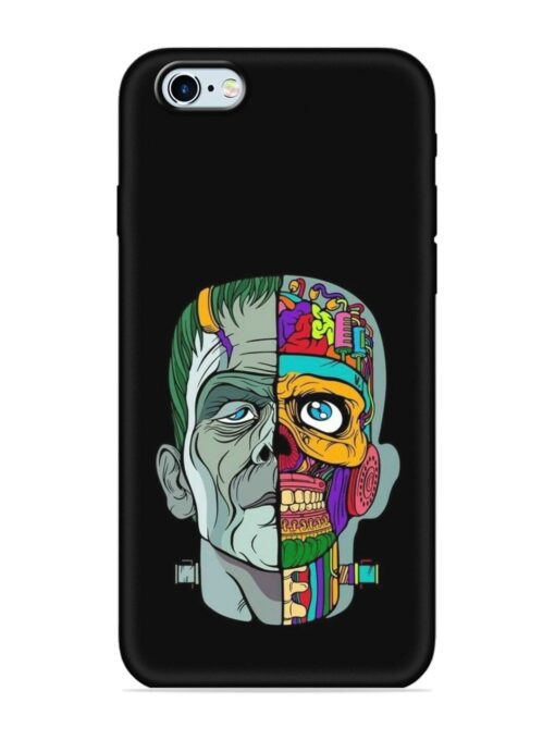 Men Vs Skull Embossed Soft Silicone Case for Apple Iphone 6 Zapvi