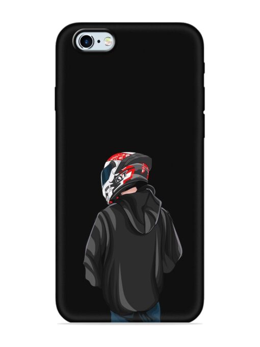 Motorcycle Rider Embossed Soft Silicone Case for Apple Iphone 6 Zapvi