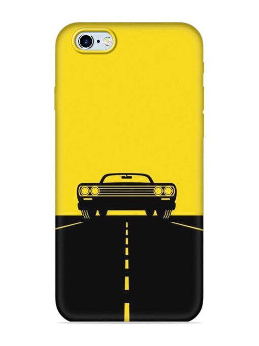 Classic Car Embossed Soft Silicone Case for Apple Iphone 6