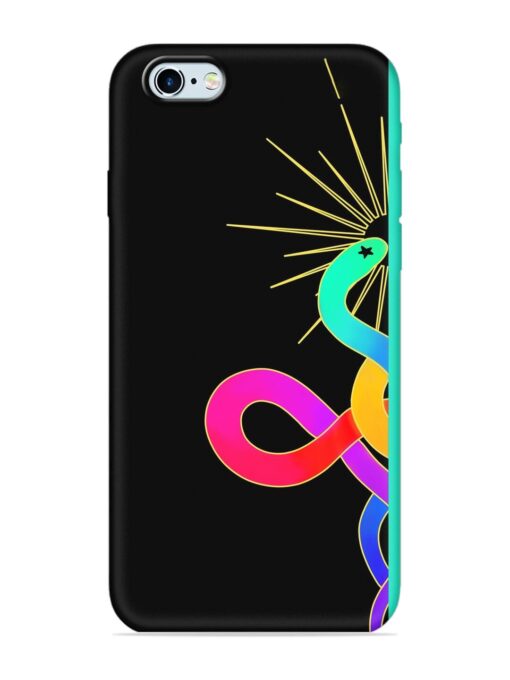 Art Geometric Abstraction Embossed Soft Silicone Case for Apple Iphone 6 Zapvi