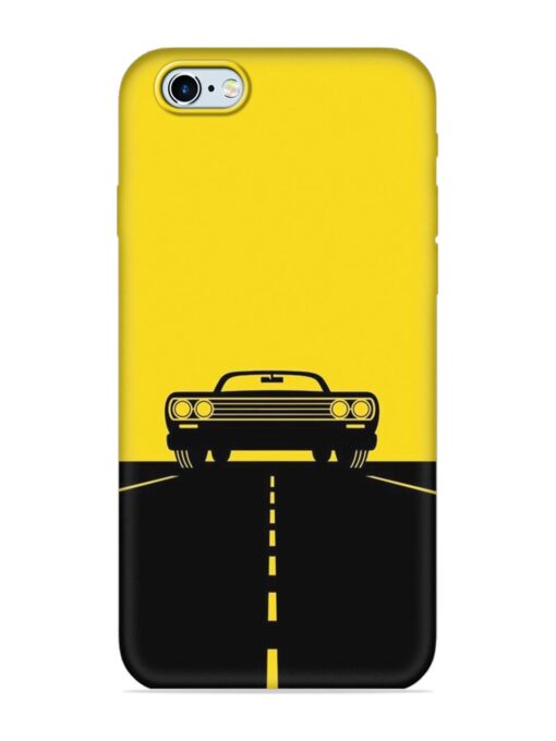 Classic Car Embossed Soft Silicone Case for Apple Iphone 6 Plus Zapvi