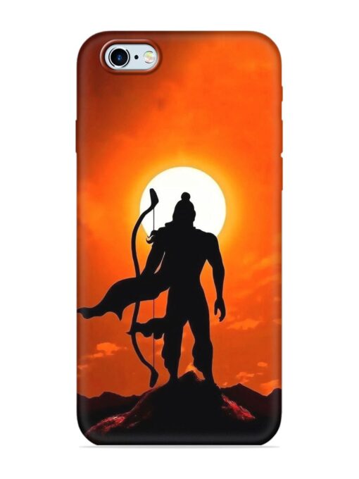 Shree Ram Embossed Soft Silicone Case for Apple Iphone 6S Zapvi