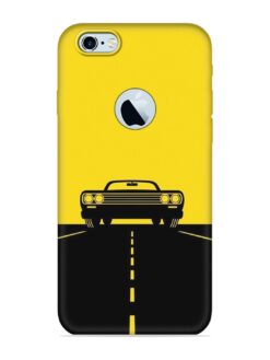 Classic Car Embossed Soft Silicone Case for Apple Iphone 6S (Logo Cut)