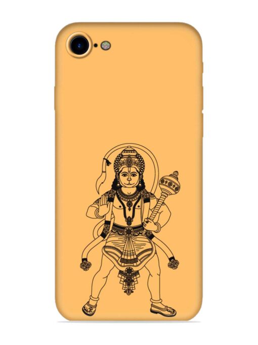 Indian God Hanuman Embossed Soft Silicone Case for Apple Iphone 7