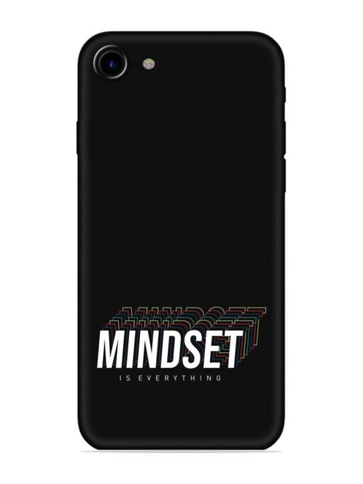 Mindset Everything Slogan Embossed Soft Silicone Case for Apple Iphone 7 Zapvi