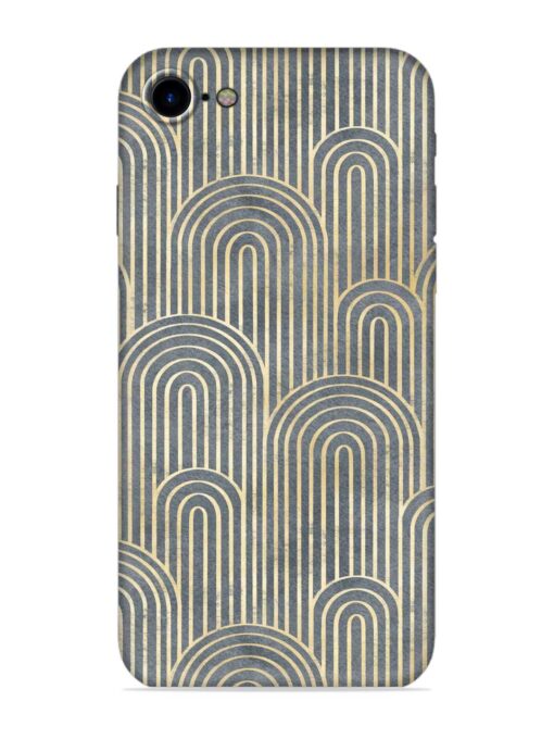 Art Deco Style Embossed Soft Silicone Case for Apple Iphone 7