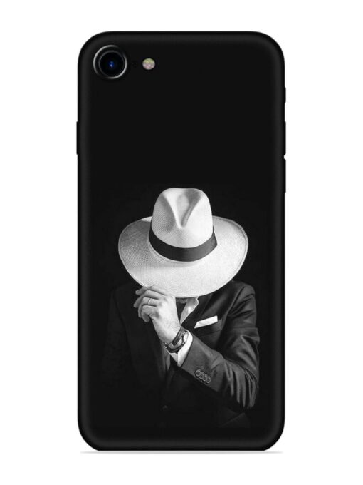 Men Under Hat Embossed Soft Silicone Case for Apple Iphone 7