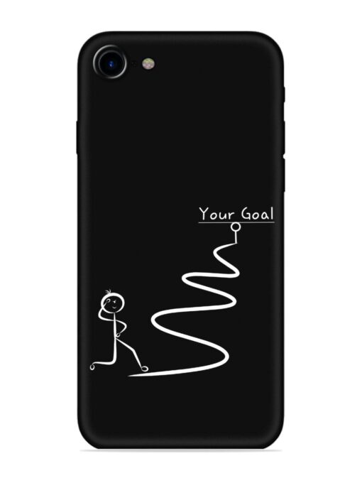 Your Goal Embossed Soft Silicone Case for Apple Iphone 7