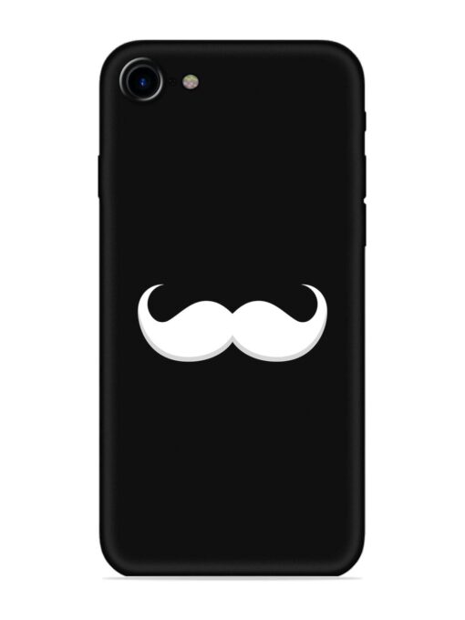 Mustache Vector Embossed Soft Silicone Case for Apple Iphone 7