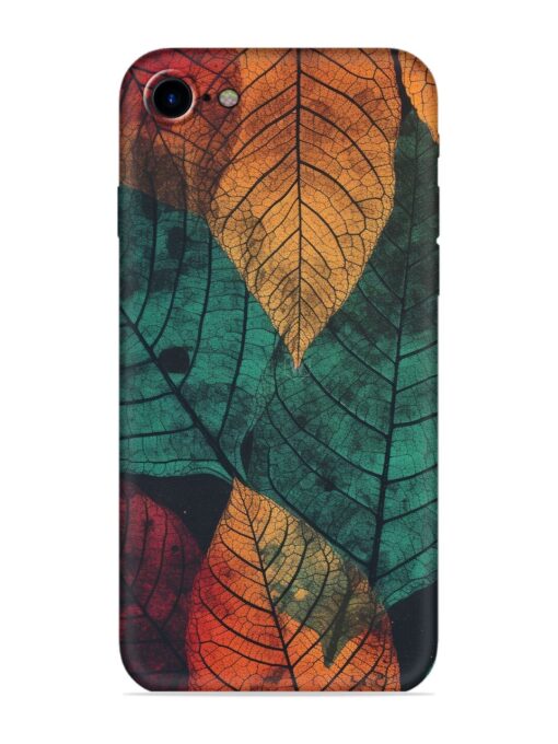 Leaves Artwork Embossed Soft Silicone Case for Apple Iphone 7 Zapvi