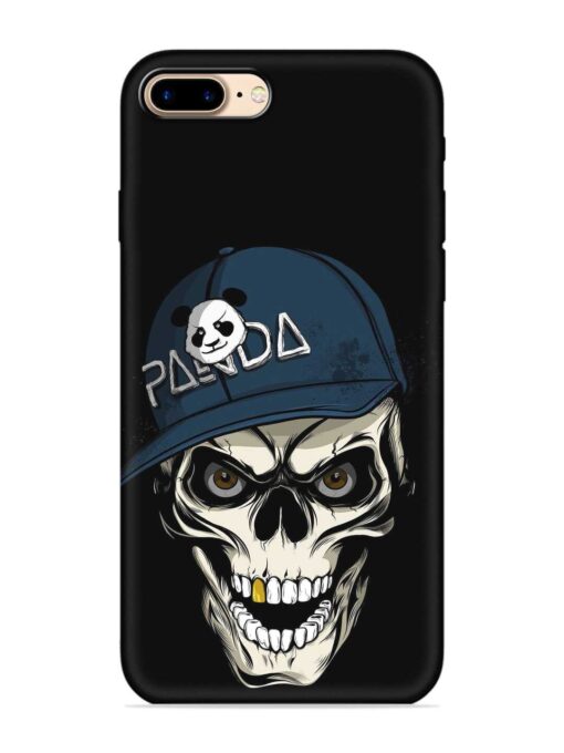 Panda Skull Embossed Soft Silicone Case for Apple Iphone 7 Plus Zapvi