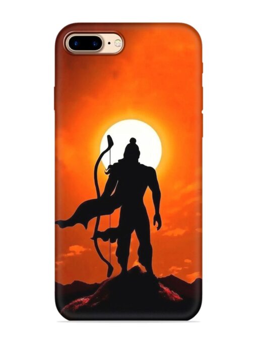 Shree Ram Embossed Soft Silicone Case for Apple Iphone 7 Plus