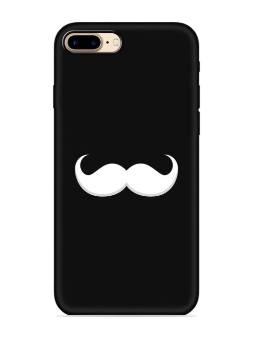 Mustache Vector Embossed Soft Silicone Case for Apple Iphone 7 Plus