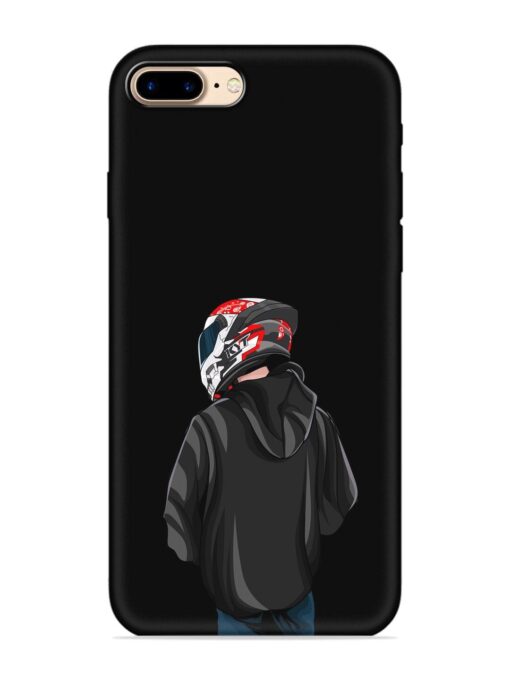 Motorcycle Rider Embossed Soft Silicone Case for Apple Iphone 7 Plus Zapvi