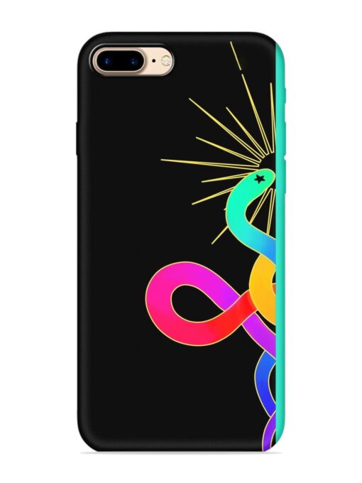 Art Geometric Abstraction Embossed Soft Silicone Case for Apple Iphone 7 Plus Zapvi