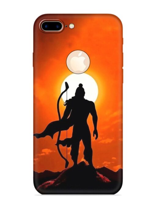 Shree Ram Embossed Soft Silicone Case for Apple Iphone 7 Plus (Logo Cut) Zapvi