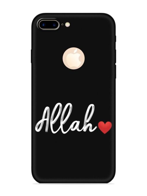 Allah Embossed Soft Silicone Case for Apple Iphone 7 Plus (Logo Cut)