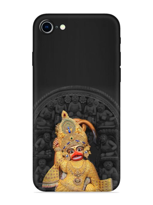 Indian Gold Hanuman Embossed Soft Silicone Case for Apple Iphone 8 Zapvi