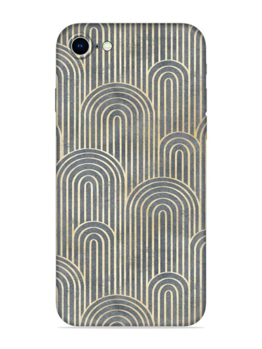 Art Deco Style Embossed Soft Silicone Case for Apple Iphone 8 Zapvi