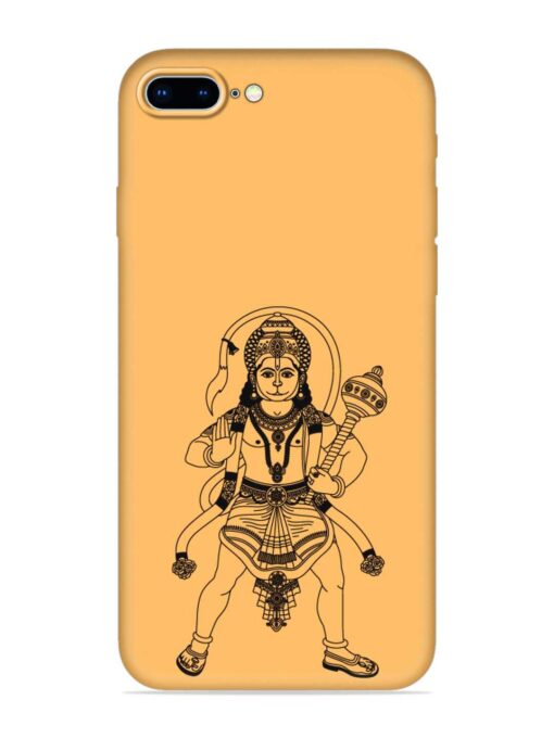 Indian God Hanuman Embossed Soft Silicone Case for Apple Iphone 8 Plus Zapvi