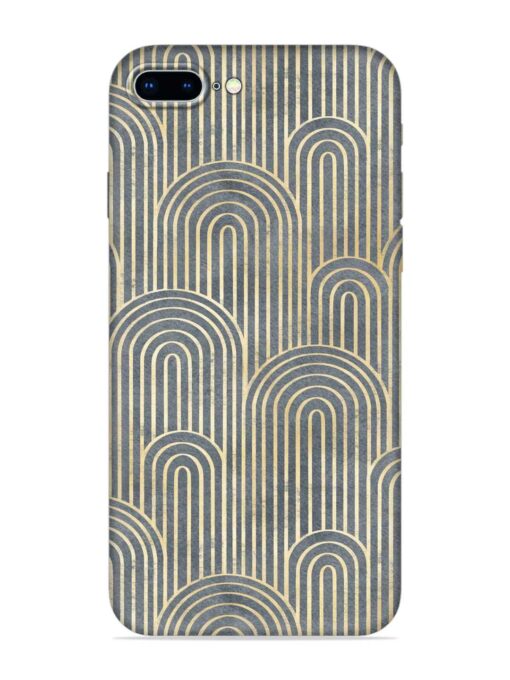 Art Deco Style Embossed Soft Silicone Case for Apple Iphone 8 Plus Zapvi