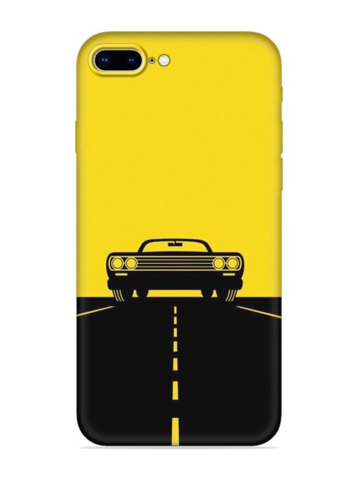 Classic Car Embossed Soft Silicone Case for Apple Iphone 8 Plus Zapvi