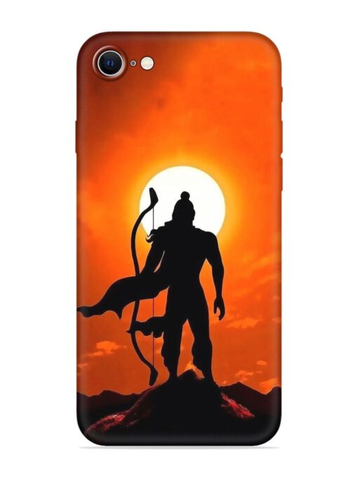 Shree Ram Embossed Soft Silicone Case for Apple Iphone Se (2020)