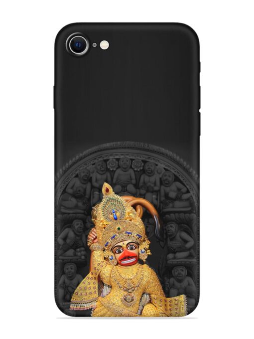 Indian Gold Hanuman Embossed Soft Silicone Case for Apple Iphone Se (2020) Zapvi