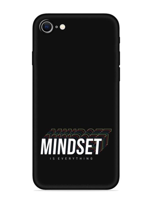 Mindset Everything Slogan Embossed Soft Silicone Case for Apple Iphone Se (2020) Zapvi