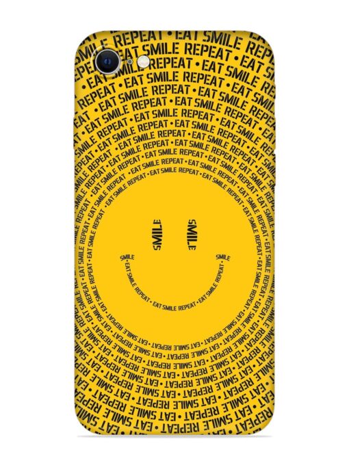 Smiley Embossed Soft Silicone Case for Apple Iphone Se (2020) Zapvi