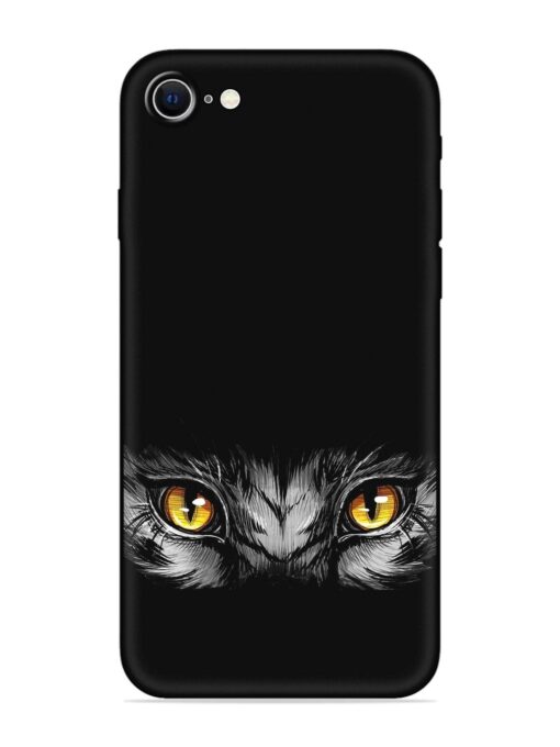 Scary Eye Embossed Soft Silicone Case for Apple Iphone Se (2020) Zapvi