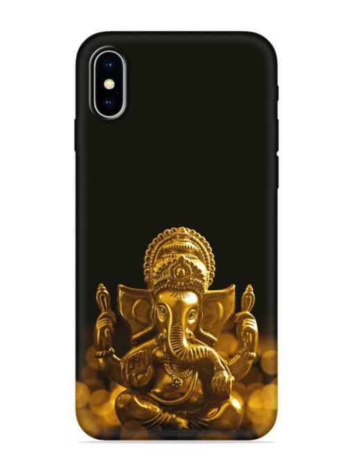 Lord Ganesha Indian Festival Embossed Soft Silicone Case for Apple Iphone X Zapvi