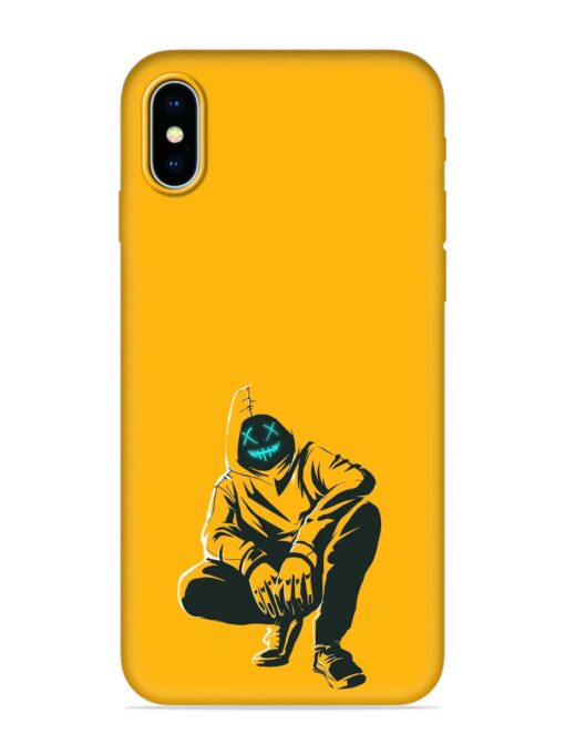 Xo Xo Swag Embossed Soft Silicone Case for Apple Iphone X