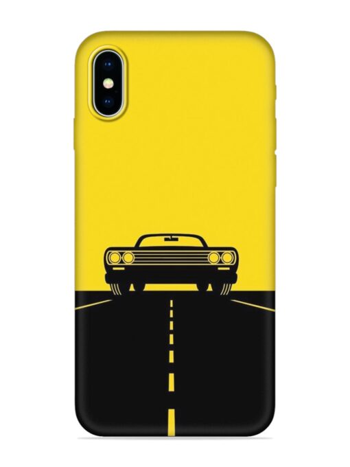 Classic Car Embossed Soft Silicone Case for Apple Iphone X Zapvi