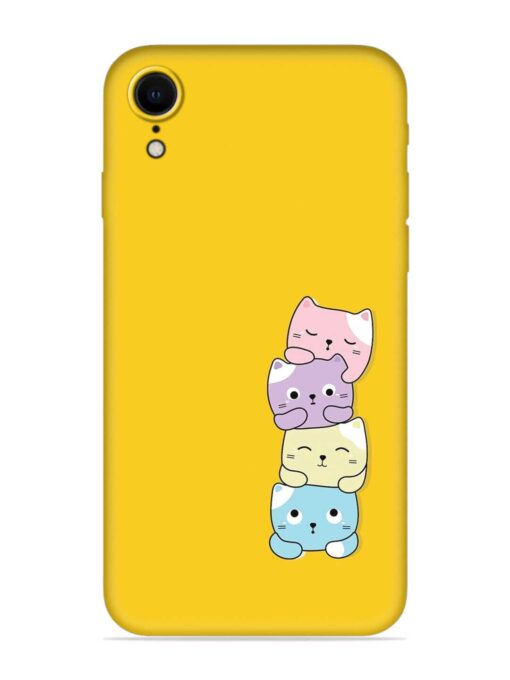 Cartoon Anime Embossed Soft Silicone Case for Apple Iphone Xr