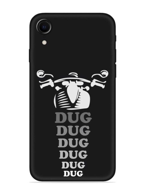 Dug Dug Dug Embossed Soft Silicone Case for Apple Iphone Xr Zapvi