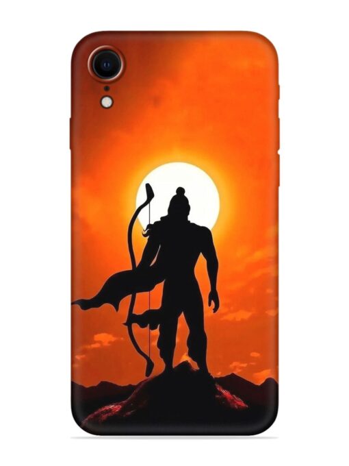 Shree Ram Embossed Soft Silicone Case for Apple Iphone Xr