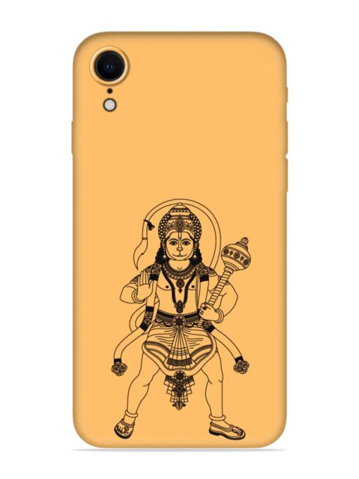 Indian God Hanuman Embossed Soft Silicone Case for Apple Iphone Xr