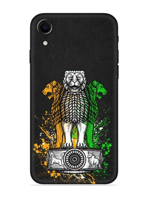 Pillars Of Ashoka Embossed Soft Silicone Case for Apple Iphone Xr